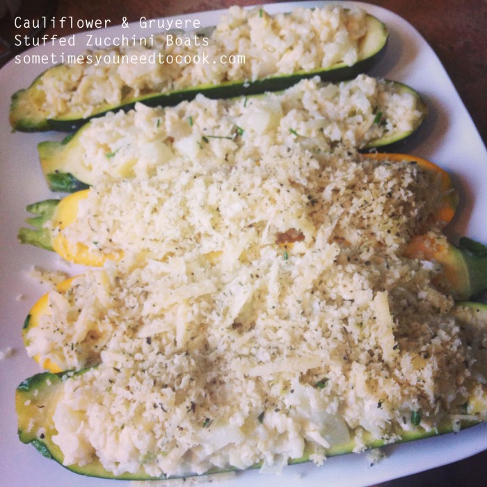 stuffed zucchini