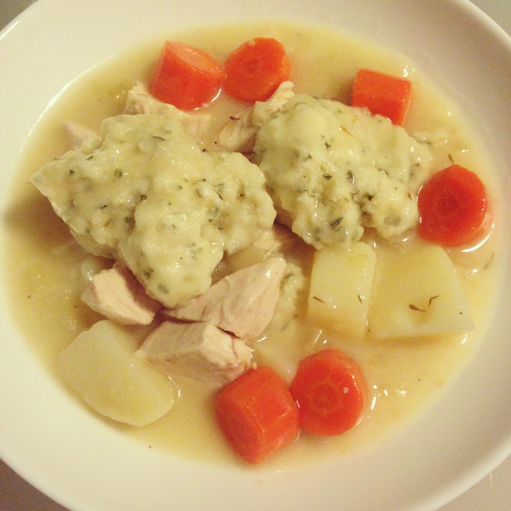 Chicken Stew with Dumplings sometimes you need to cook